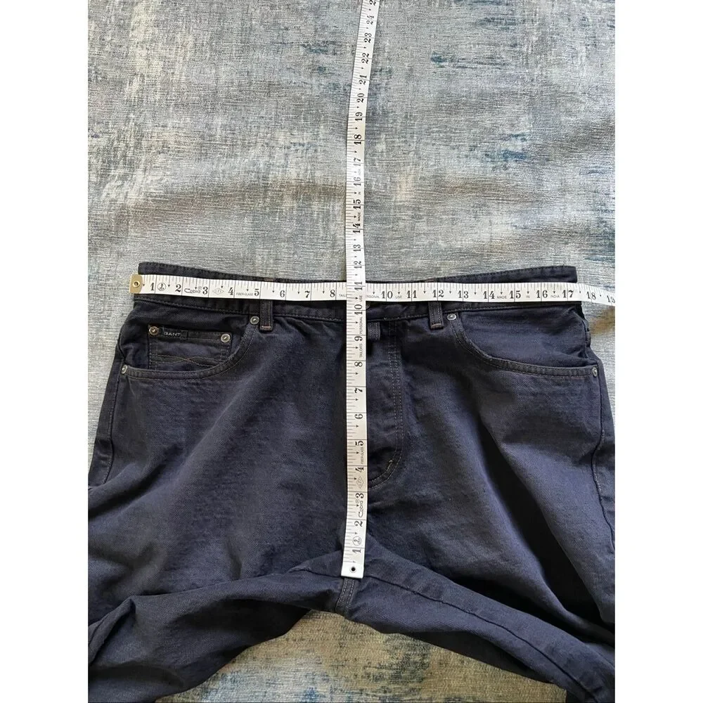 Gant Dark Blue Wash Jason Normal Waist Regular Fit Jeans 36 x 32